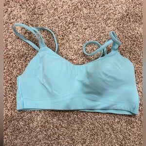 Blue Lululemon bra! Cloud brawl!